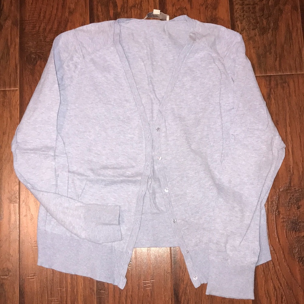 Light blue cardigan LOFT